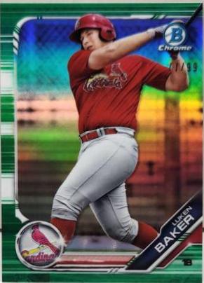 Luken Baker [Green Refractor] #BCP-116