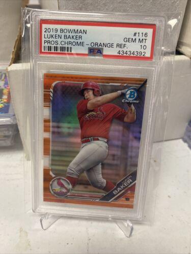 Luken Baker [Orange Refractor] #BCP-116