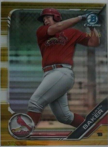 Luken Baker [Yellow Refractor] #BCP-116