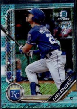MJ Melendez [Aqua Shimmer Refractor] #BCP-128