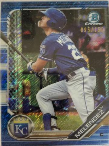 MJ Melendez [Blue Shimmer Refractor] #BCP-128