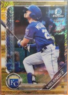 MJ Melendez [Gold Shimmer Refractor] #BCP-128