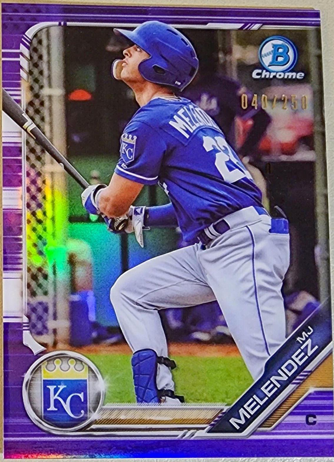 MJ Melendez [Purple Refractor] #BCP-128