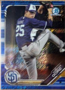 MacKenzie Gore [Blue Shimmer Refractor] #BCP-73