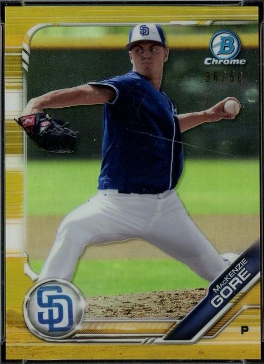 MacKenzie Gore [Gold Refractor] #BCP-245