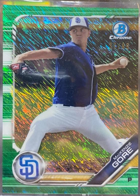 MacKenzie Gore [Green Shimmer Refractor] #BCP-245