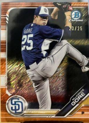 MacKenzie Gore [Orange Shimmer] #BCP-73