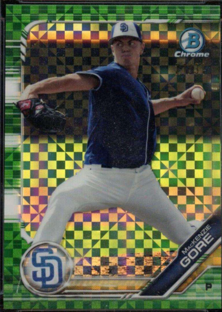 MacKenzie Gore [X Green Xfractor] #BCP-245