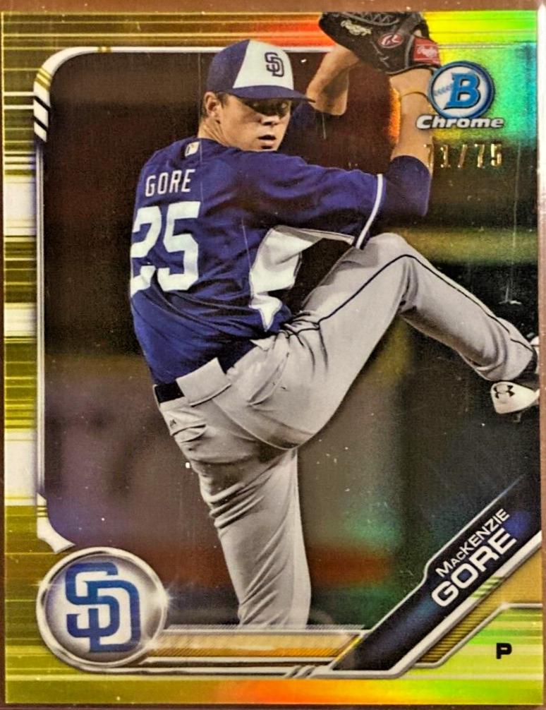 MacKenzie Gore [Yellow Refractor] #BCP-73