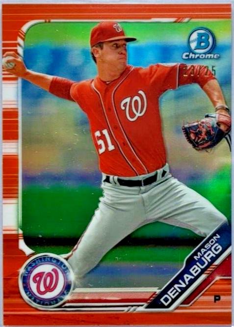 Mason Denaburg [Orange Refractor] #BCP-223