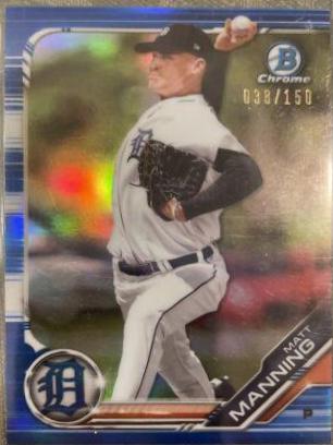 Matt Manning [Blue Refractor] #BCP-85