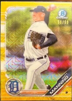 Matt Manning [Gold Refractor] #BCP-85