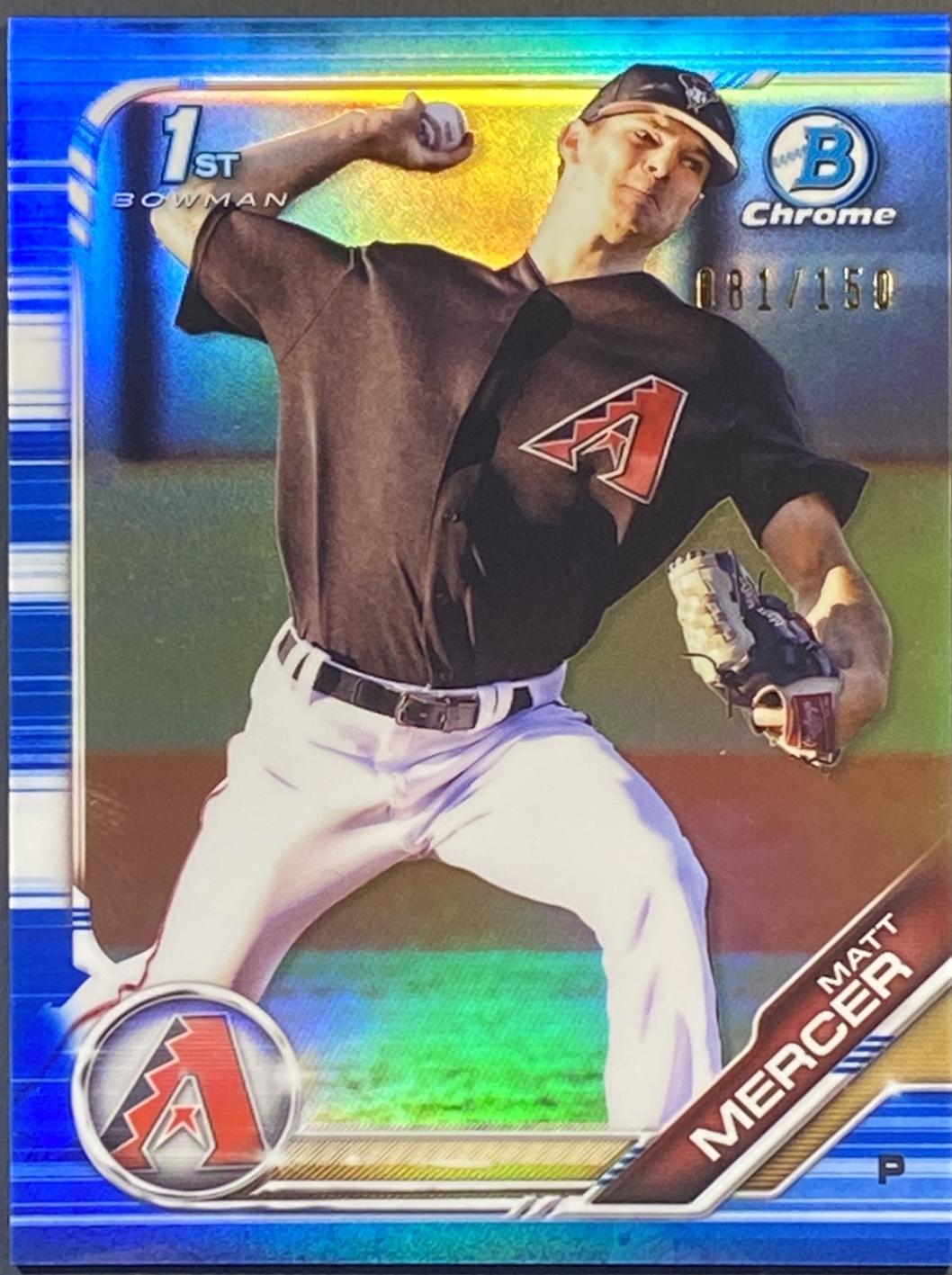 Matt Mercer [Blue Refractor] #BCP-120