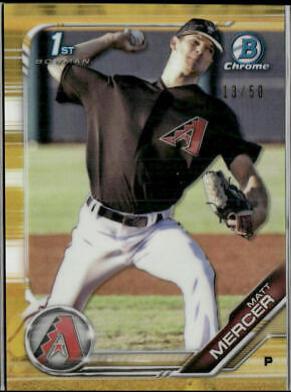 Matt Mercer [Gold Refractor] #BCP-120