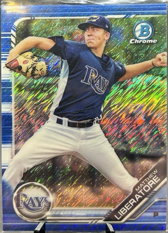 Matthew Liberatore [Blue Shimmer Refractor] #BCP-112