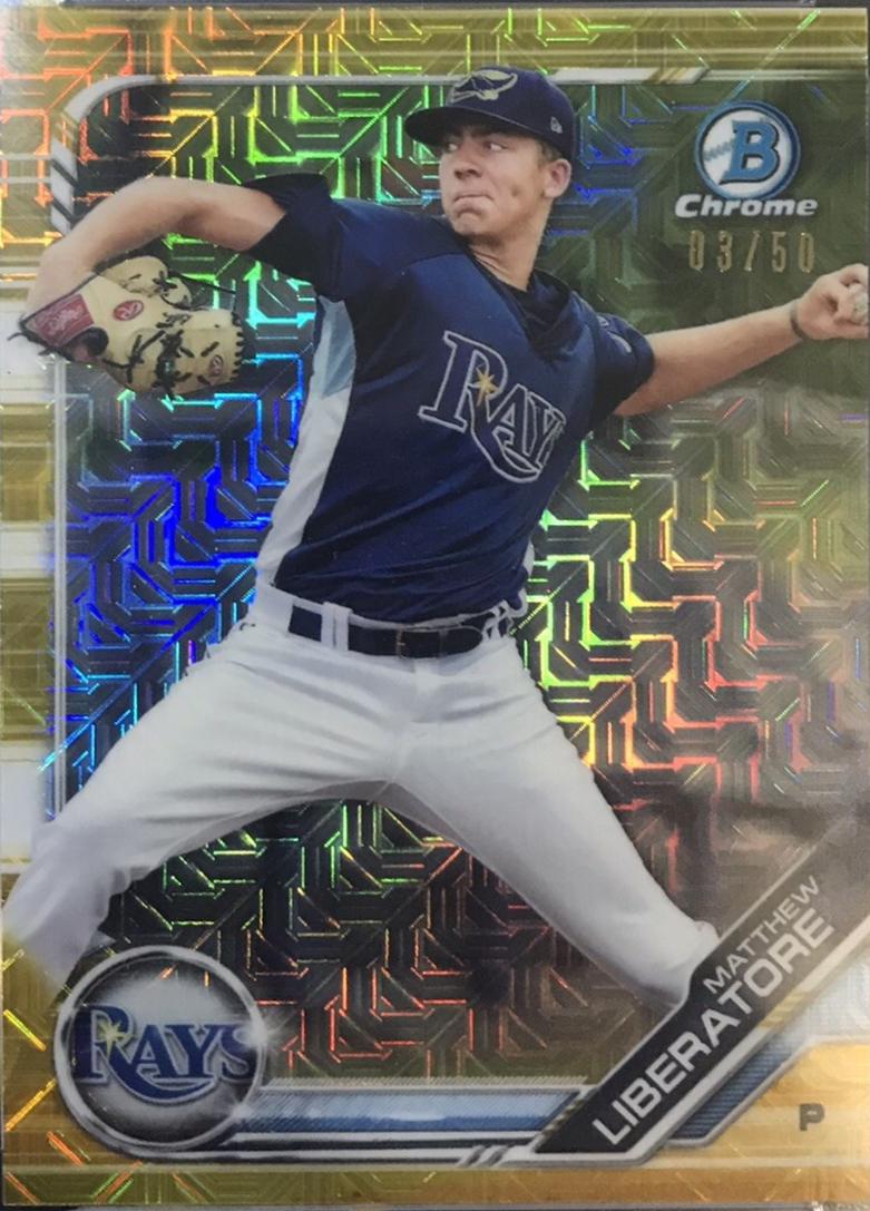 Matthew Liberatore [Gold Refractor] #BCP-112