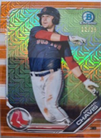 Michael Chavis [Orange Shimmer] #BCP-92