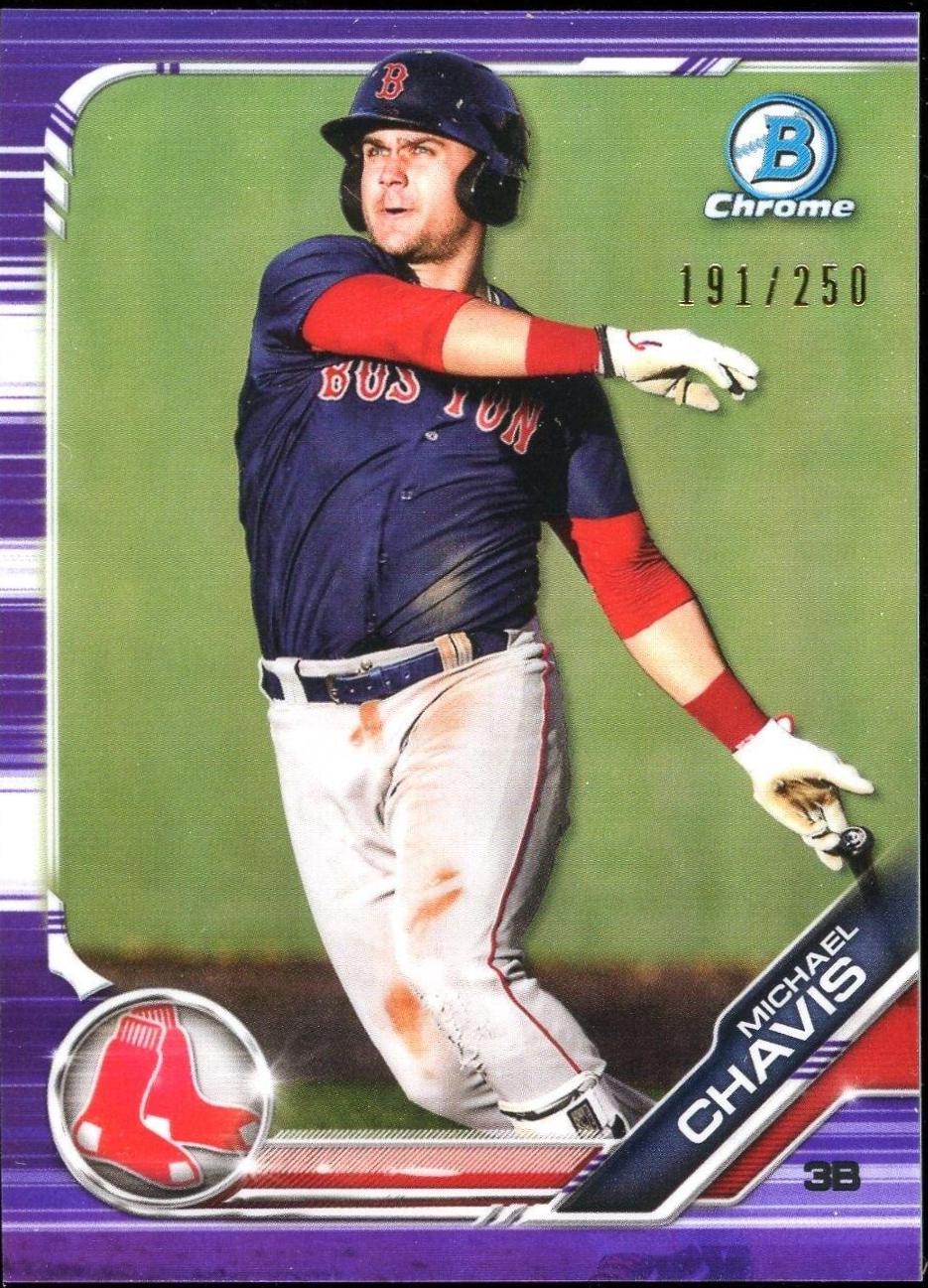 Michael Chavis [Purple Refractor] #BCP-92