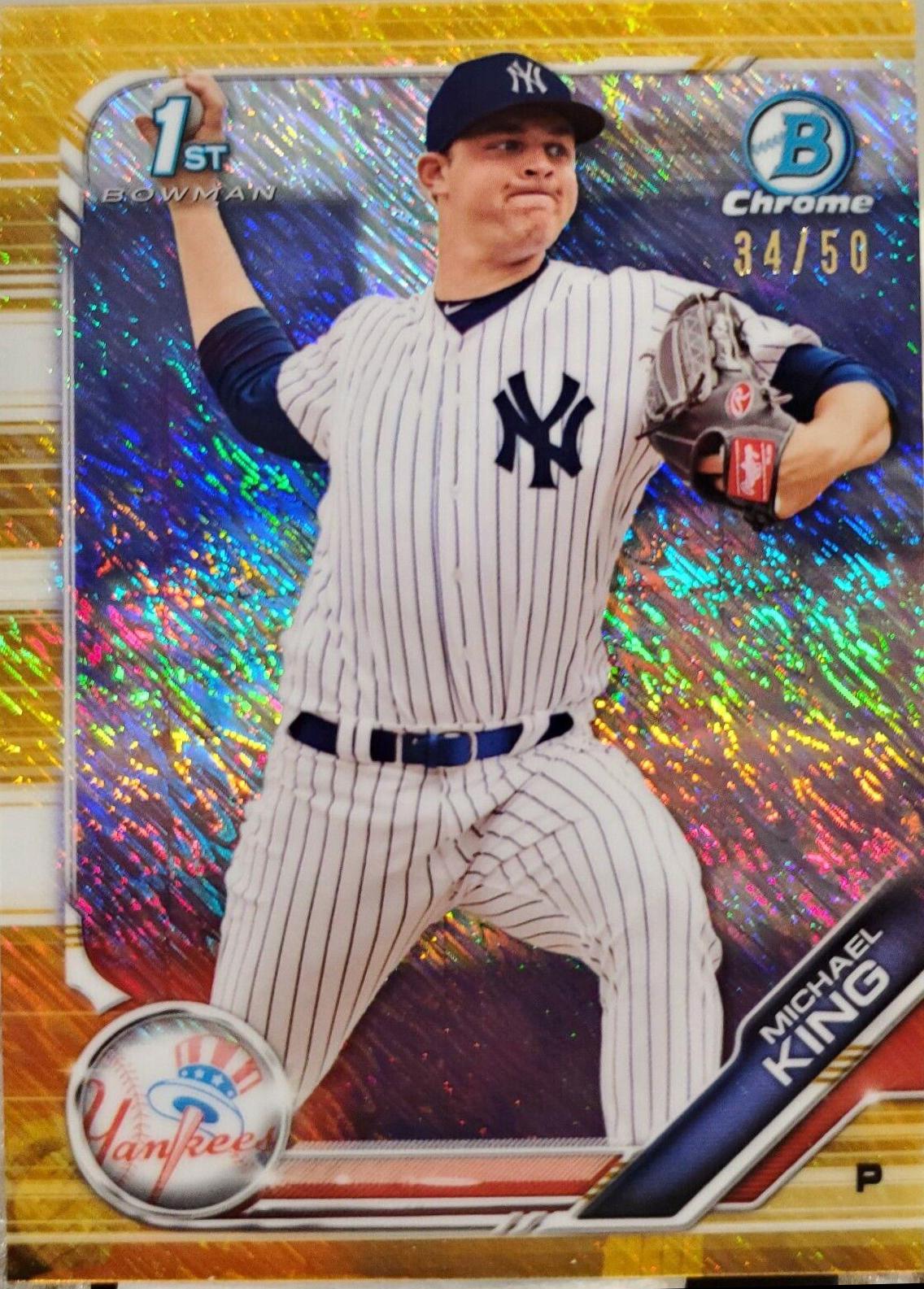Michael King [Gold Shimmer Refractor] #BCP-162