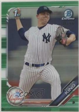 Michael King [Green Refractor] #BCP-162