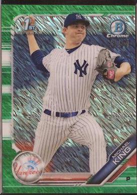 Michael King [Green Shimmer Refractor] #BCP-162