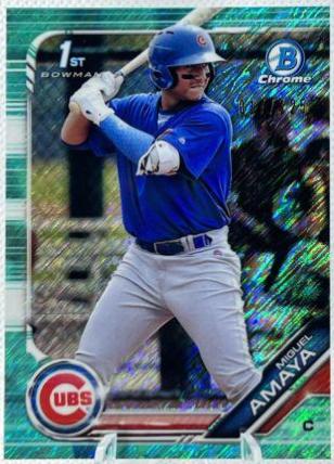 Miguel Amaya [Aqua Shimmer Refractor] #BCP-35