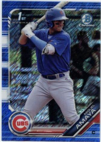 Miguel Amaya [Blue Shimmer Refractor] #BCP-35