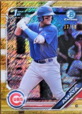 Miguel Amaya [Gold Shimmer Refractor] #BCP-35
