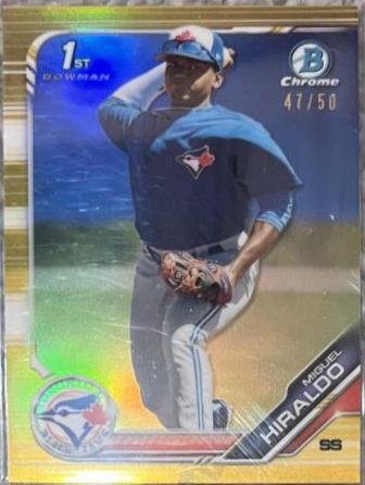 Miguel Hiraldo [Gold Refractor] #BCP-184