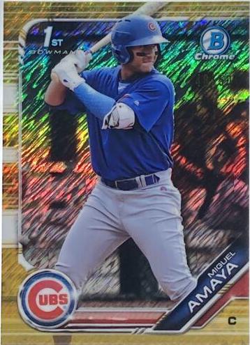 Miguel Hiraldo [Gold Shimmer Refractor] #BCP-184