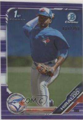 Miguel Hiraldo [Purple Refractor] #BCP-184