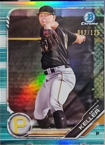Mitch Keller [Aqua Refractor] #BCP-133