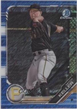 Mitch Keller [Blue Shimmer Refractor] #BCP-133