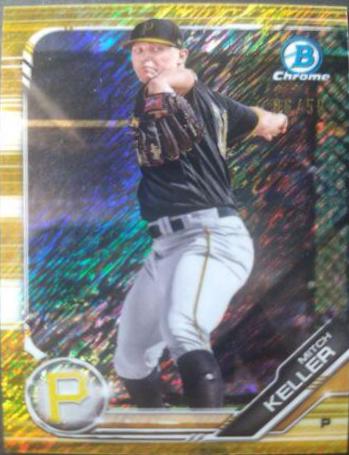 Mitch Keller [Gold Refractor] #BCP-133