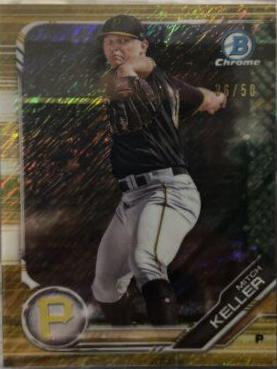 Mitch Keller [Gold Shimmer Refractor] #BCP-133
