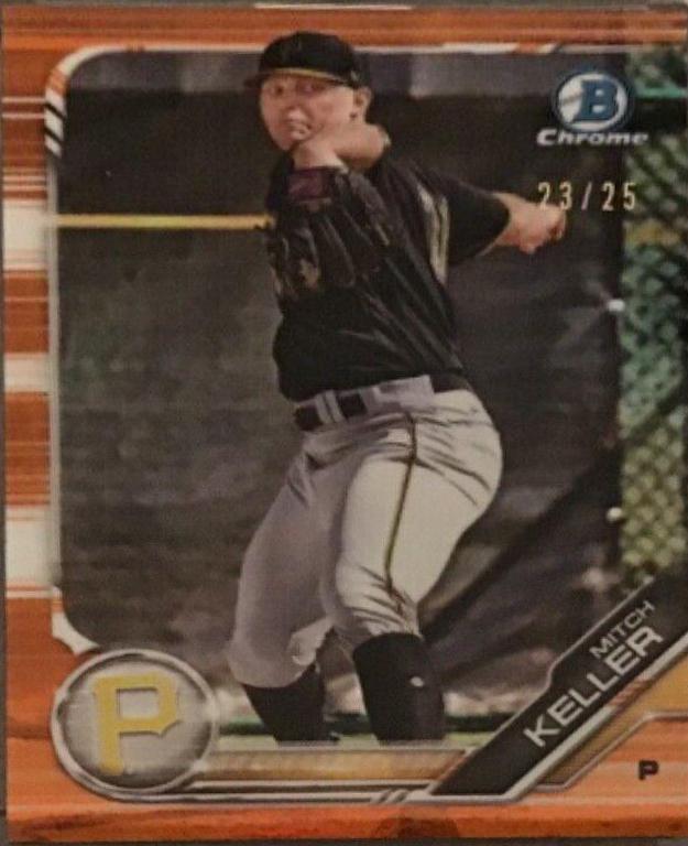Mitch Keller [Orange Refractor] #BCP-133