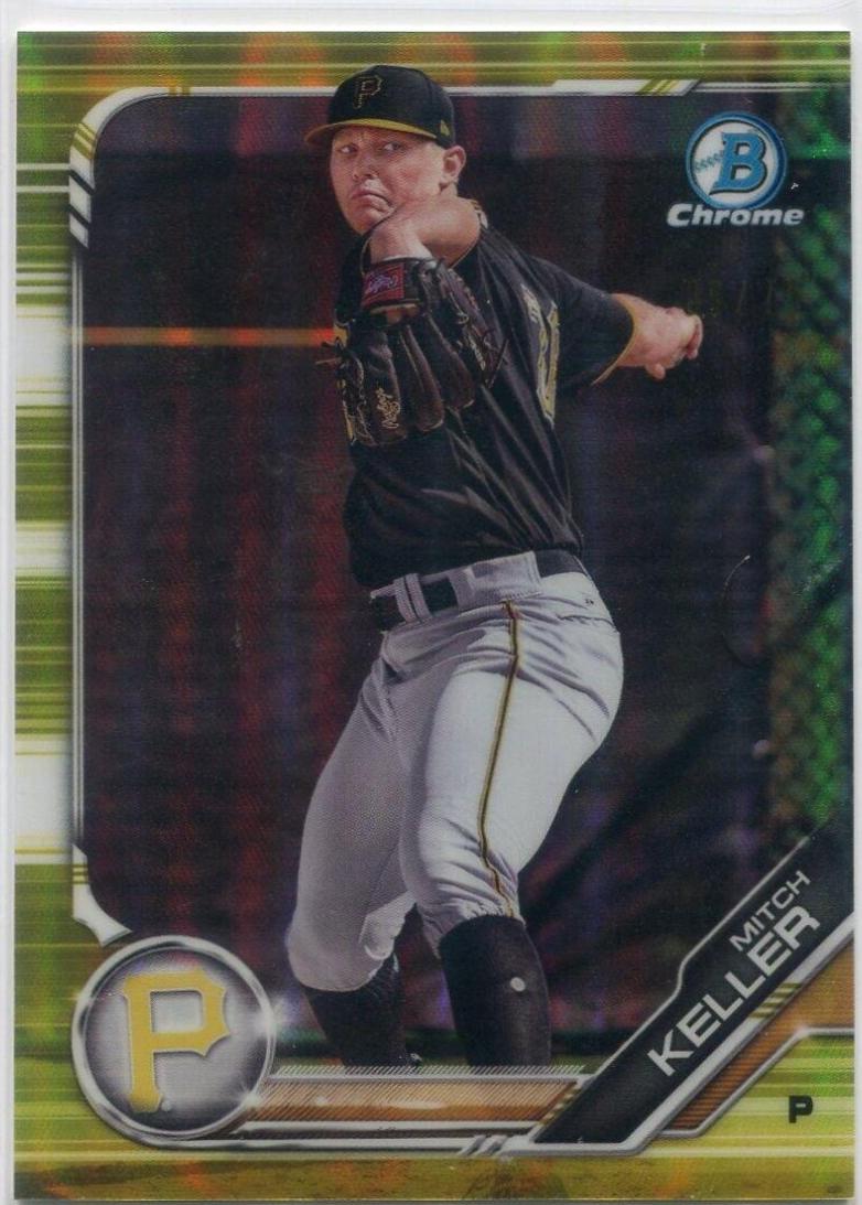 Mitch Keller [Yellow Refractor] #BCP-133