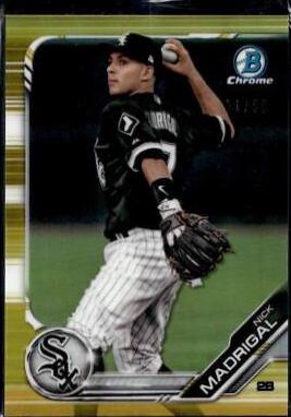 Nick Madrigal [Gold Refractor] #BCP-63