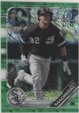 Nick Madrigal [Green Shimmer Refractor] #BCP-173