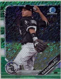 Nick Madrigal [Green Shimmer Refractor] #BCP-63