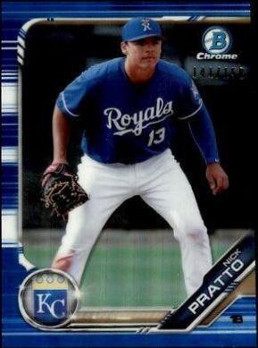 Nick Pratto [Blue Refractor] #BCP-190
