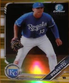 Nick Pratto [Gold Refractor] #BCP-190