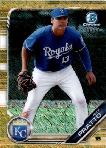 Nick Pratto [Gold Shimmer Refractor] #BCP-190