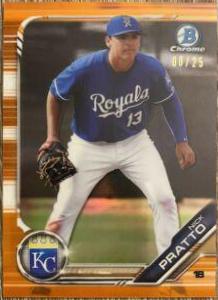 Nick Pratto [Orange Refractor] #BCP-190