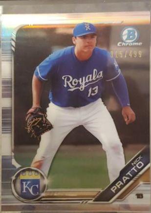 Nick Pratto [Refractor] #BCP-190