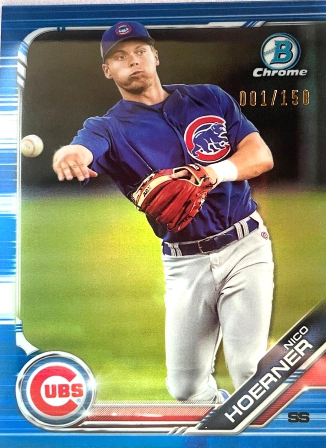 Nico Hoerner [Blue Refractor] #BCP-59
