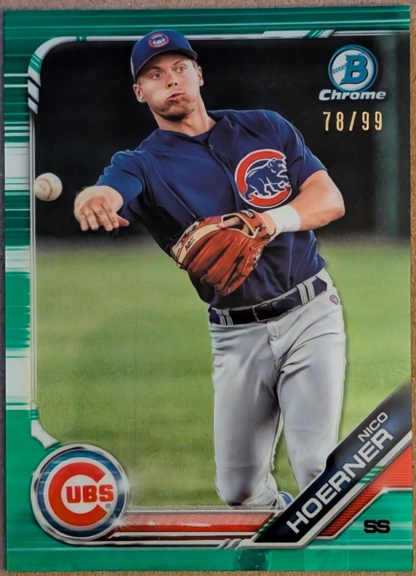 Nico Hoerner [Green Refractor] #BCP-59