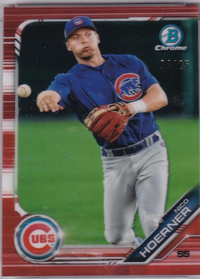 Nico Hoerner [Orange Refractor] #BCP-59