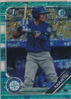Noelvi Marte [Aqua Shimmer Refractor] #BCP-97