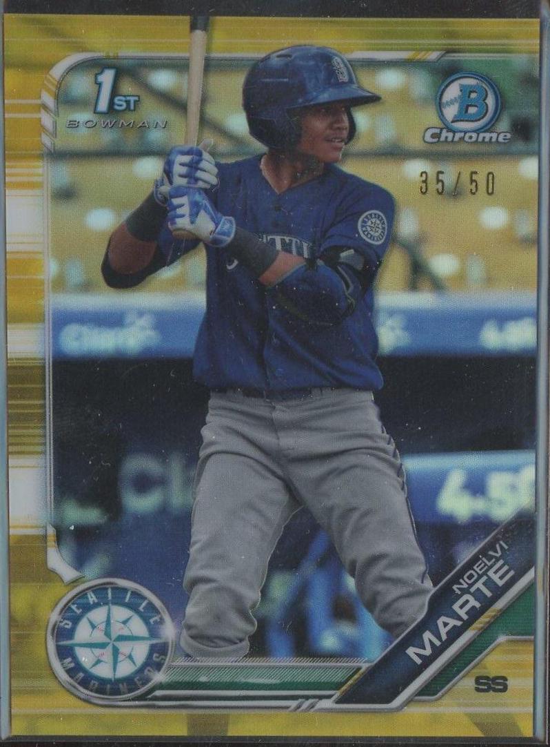 Noelvi Marte [Gold Refractor] #BCP-97